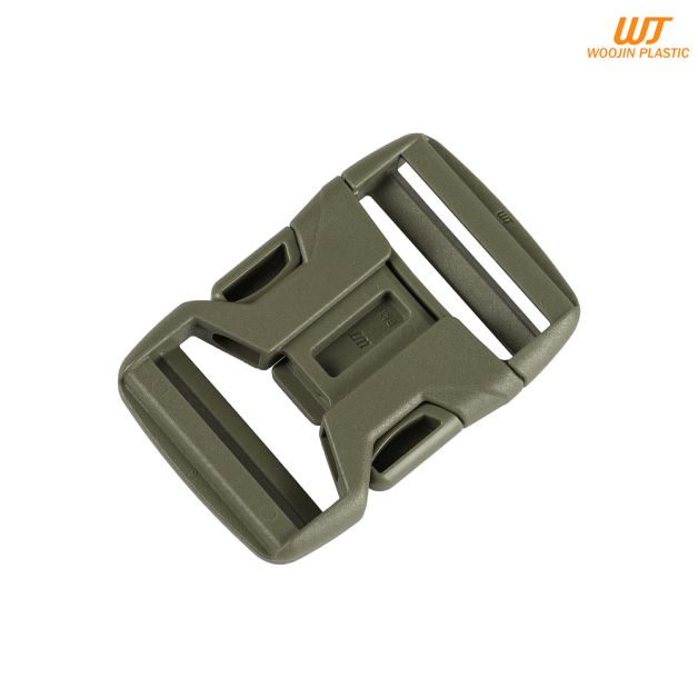 Woojin Plastic фастекс с замком Dual Double Lock Champion 38mm Olive