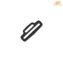 Woojin Plastic рамка перехідник вигнута DSQ 25+50mm Black