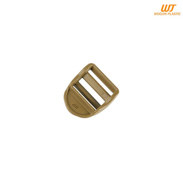 Woojin Plastic регулятор ремня Standard Curved T/L 25mm Coyote
