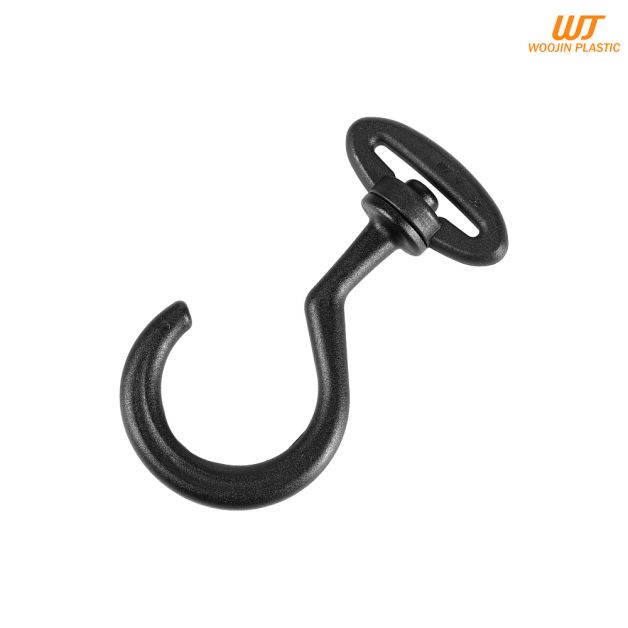 Woojin Plastic крюк для сумки Wash Hook 25mm Black