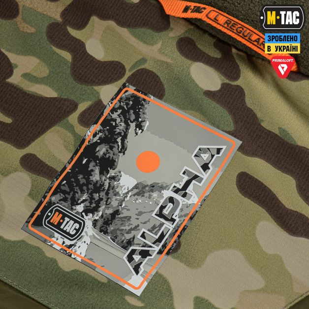 M-Tac куртка зимняя Alpha Combat Pro Primaloft MC
