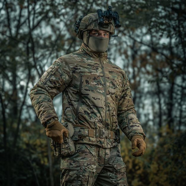 M-Tac куртка зимняя Alpha Combat Pro Primaloft MC