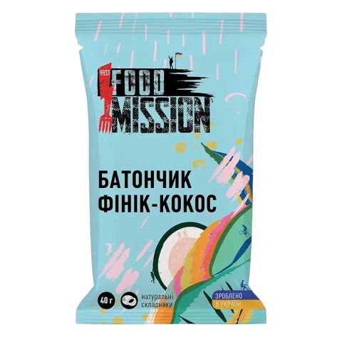 !FestFoodMission Батончик финик-кокос