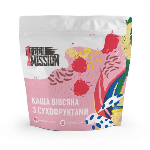 !FestFoodMission Каша овсяная с сухофруктами
