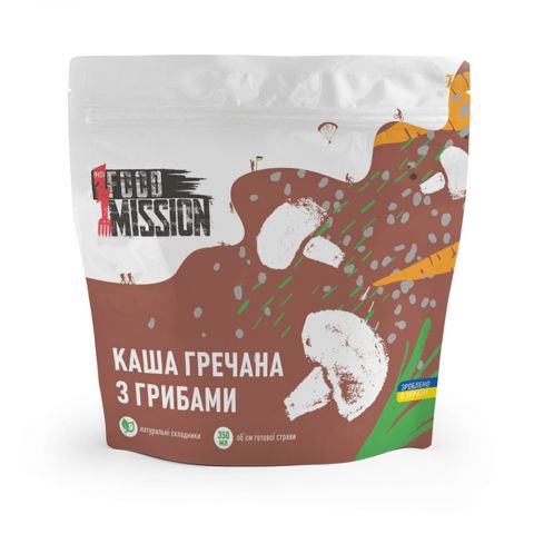 !FestFoodMission Каша гречневая с грибами