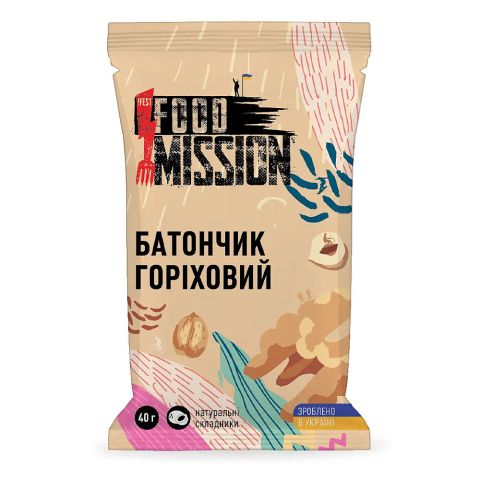 !FestFoodMission Батончик ореховый