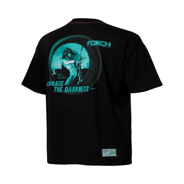 R3ICH футболка Embrace for darkness Black