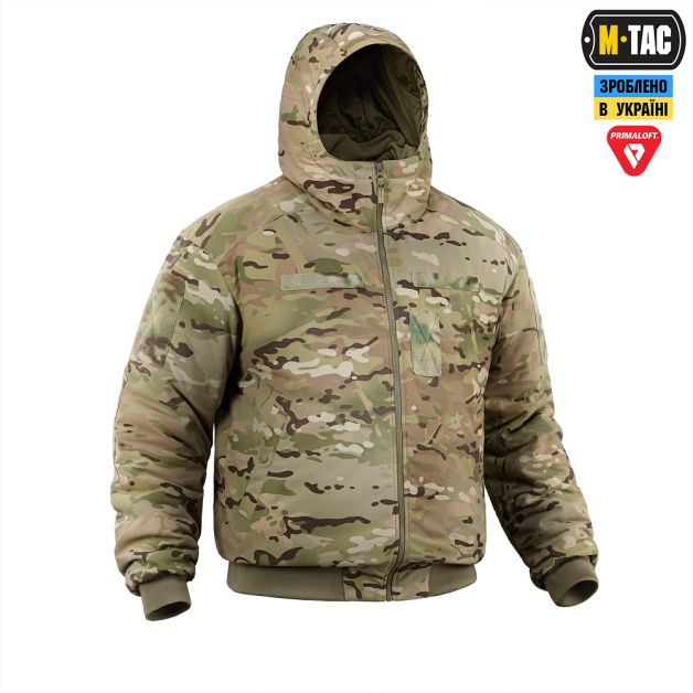 M-Tac куртка MA-1 Hooded Military Primaloft MC