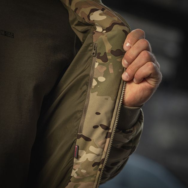 M-Tac куртка MA-1 Hooded Military Primaloft MC