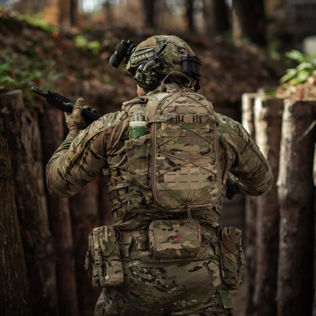 M-Tac рюкзак Sturm с эргономичными лямками Elite Multicam
