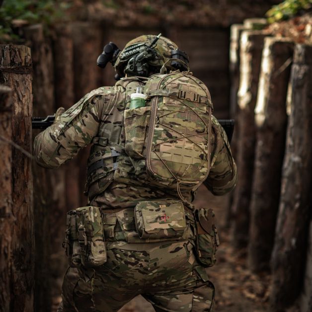M-Tac рюкзак Sturm с эргономичными лямками Elite Multicam