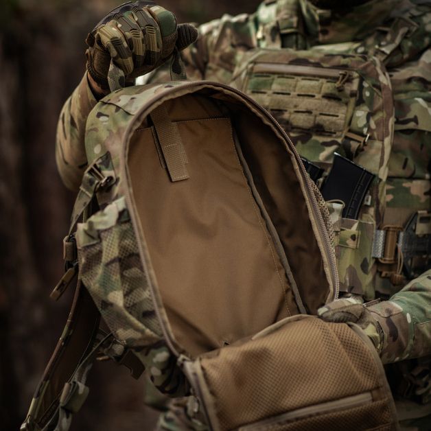 M-Tac рюкзак Sturm с эргономичными лямками Elite Multicam