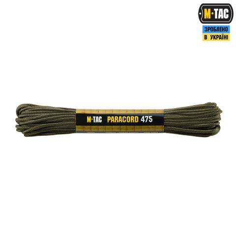 M-Tac паракорд 475 15m OD Green