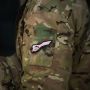 M-Tac нашивка Skeleton Knife PVC Pink