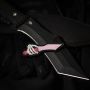 M-Tac нашивка Skeleton Knife PVC Pink