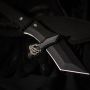 M-Tac нашивка Skeleton Knife PVC Grey