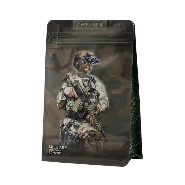 Military Black Coffee Company меленая AK-Бразилия Бурбон