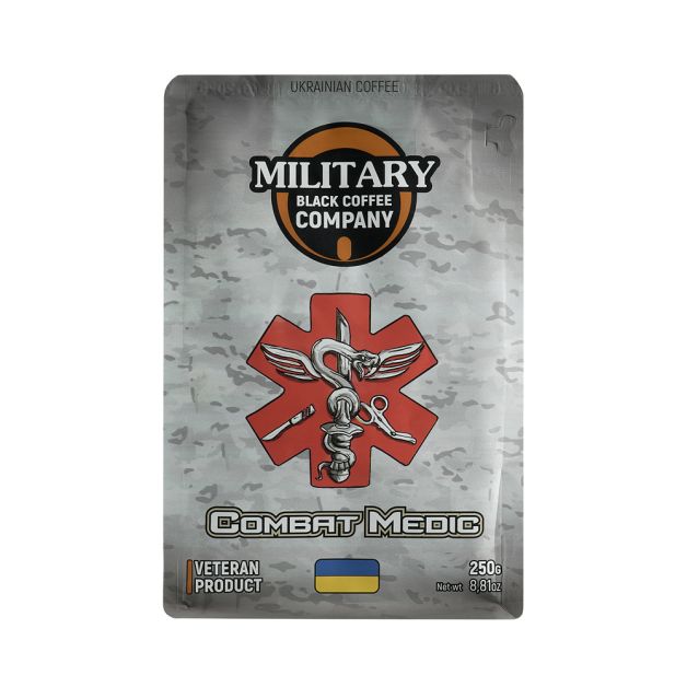 Military Black Coffee Company мелена Combat Medic-Бразилія сантос Арабіка