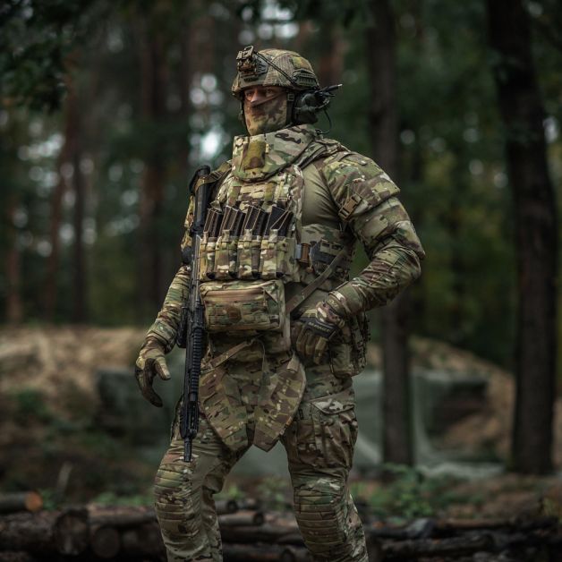 M-Tac плитоноска Cuirass Tiger Elite 2 класс защиты (размер плиты XL) Multicam