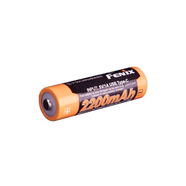 Fenix АКБ 14500 2200 mAh Li-ion Type-C