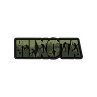 Brand Element нашивка Пехота PVC olive