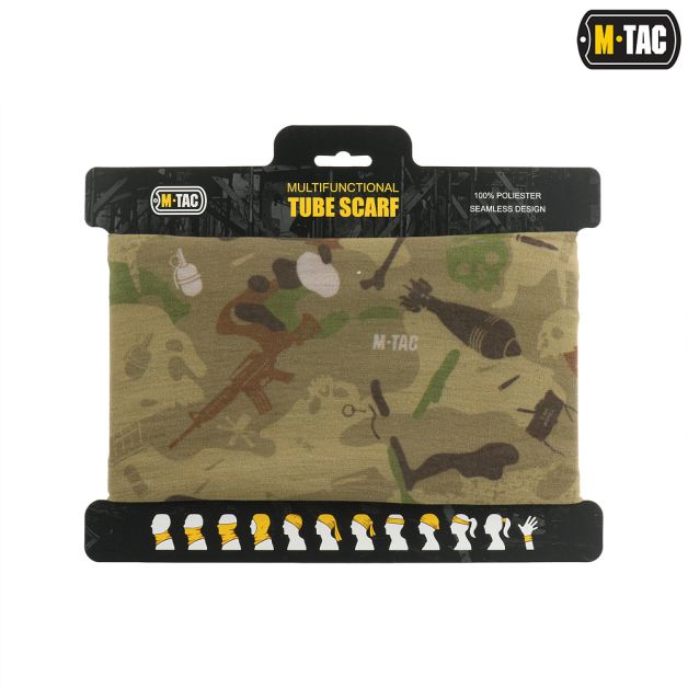 M-Tac шарф-труба полегшений War Camo