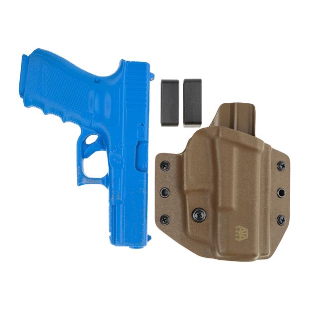 ATA Gear кобура модель Hit Factor ver.1 для Glock - 19/23/19X/45 Coyote Brown правша