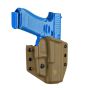 ATA Gear кобура модель Hit Factor ver.1 для Glock - 17/22/47 Coyote Brown правша