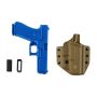 ATA Gear кобура модель Hit Factor ver.1 для Glock - 17/22/47 Coyote Brown правша