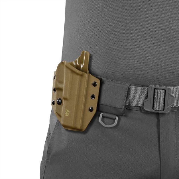 ATA Gear кобура модель Hit Factor ver.1 для Glock - 17/22/47 Coyote Brown правша