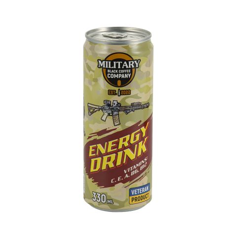 Military Black Coffee Company energy drink Класический