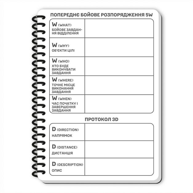 Ecopybook Tactical Блокнот командира отделения (розш.)