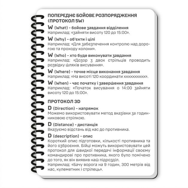 Ecopybook Tactical Блокнот командира отделения (розш.)