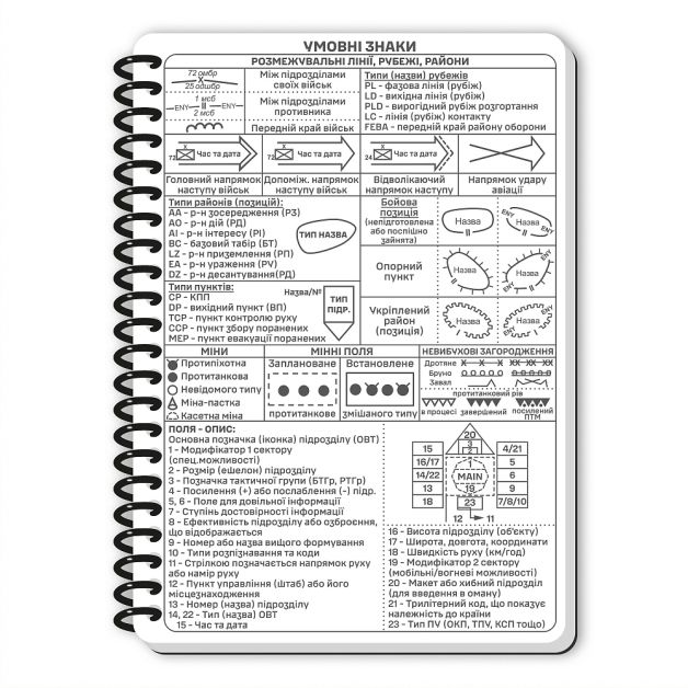 Ecopybook Tactical Блокнот командира отделения (розш.)