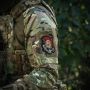 M-Tac нашивка шолом Vivere Est Militare (вишивка)