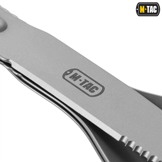 M-Tac столовый набор разъемный (3 элемента) Steel