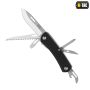 M-Tac нож складной Type 9 (6 инструментов) Black/Steel