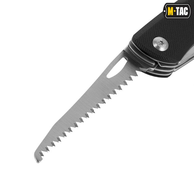 M-Tac нож складной Type 9 (6 инструментов) Black/Steel
