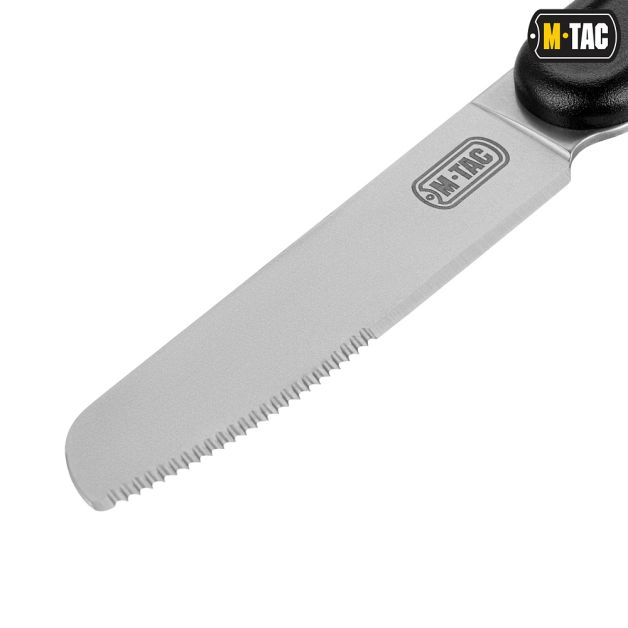 M-Tac столовый набор разъемный (3 элемента) Black/Steel