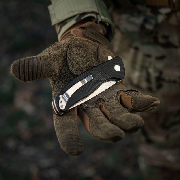 M-Tac нож складной Type 11 Black/Steel