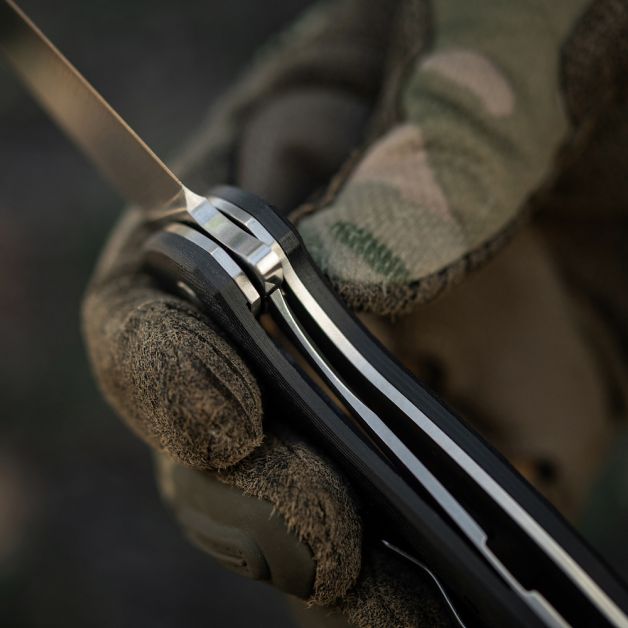 M-Tac нож складной Type 11 Black/Steel