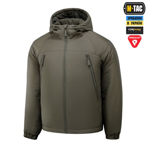 M-Tac куртка зимняя Alpha Basic Primaloft Dark Olive