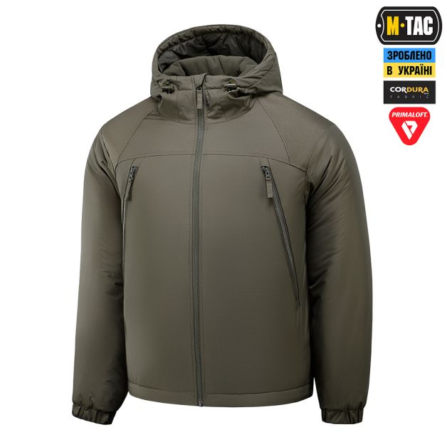 M-Tac куртка зимняя Alpha Basic Primaloft Dark Olive