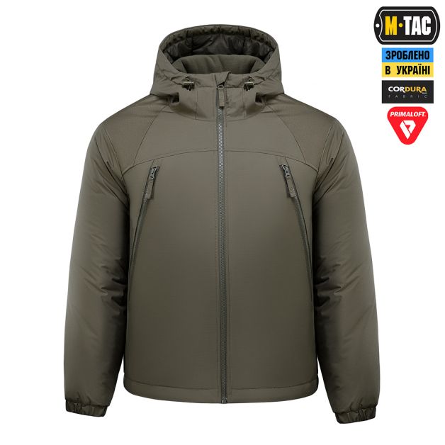 M-Tac куртка зимняя Alpha Basic Primaloft Dark Olive