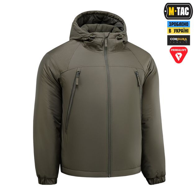 M-Tac куртка зимняя Alpha Basic Primaloft Dark Olive