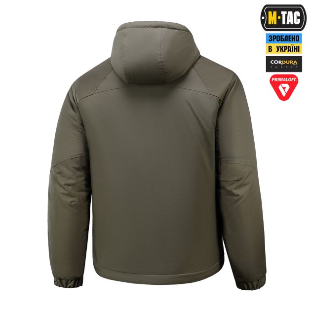 M-Tac куртка зимняя Alpha Basic Primaloft Dark Olive