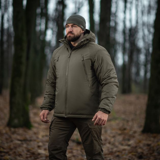 M-Tac куртка зимняя Alpha Basic Primaloft Dark Olive