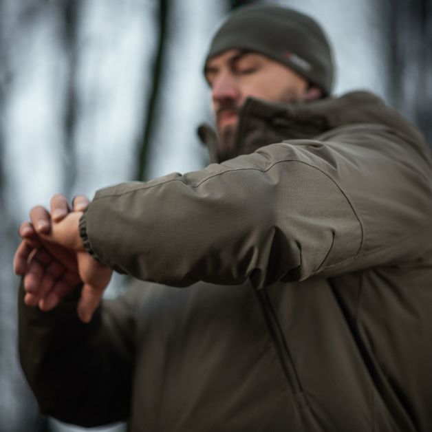 M-Tac куртка зимняя Alpha Basic Primaloft Dark Olive