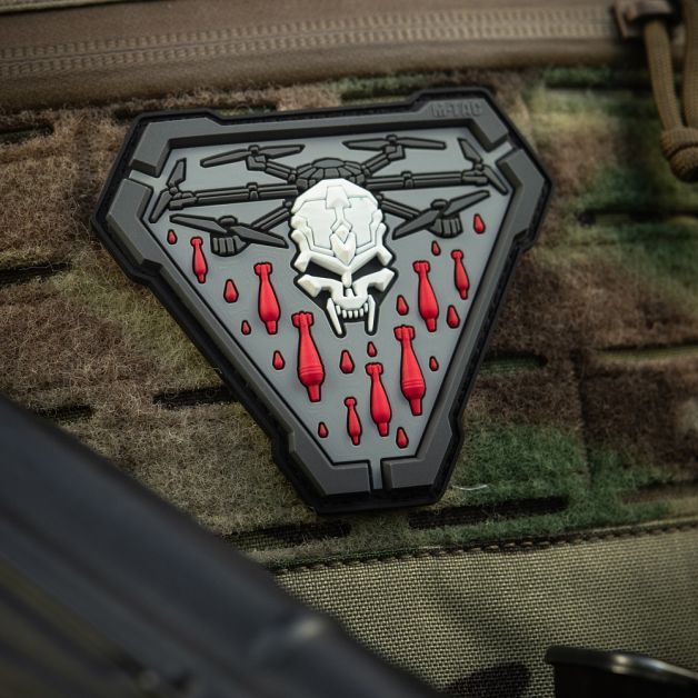 M-Tac нашивка Vampir PVC Black/Grey
