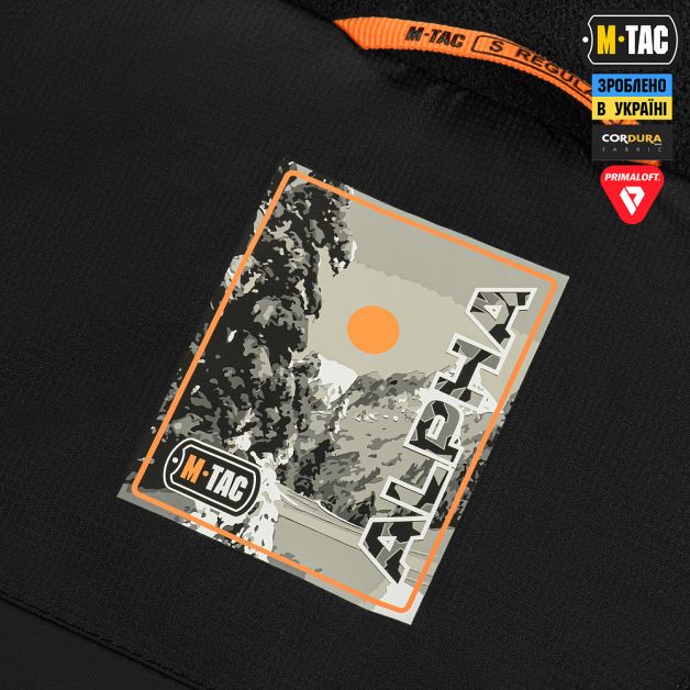 M-Tac куртка зимняя Alpha Basic Primaloft Black